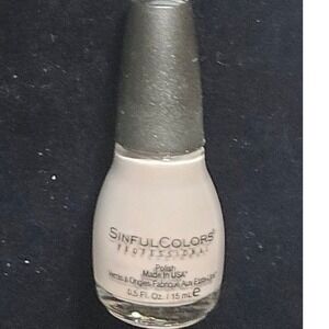 Sinful Colors professional 2539 SPRING FLING nail polish swatched 1x pinkish